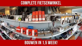 Complete fietsenwinkel bouwen in 15 week [upl. by Euf]