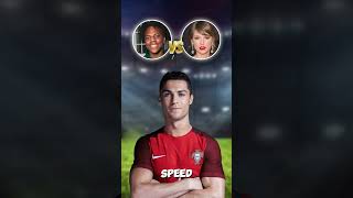 IShowSpeed Asks Ronaldo Best Singer  Justin Timberlake vs Selena Gomez vs Taylor Swift vs Miley Cyr [upl. by Galitea]