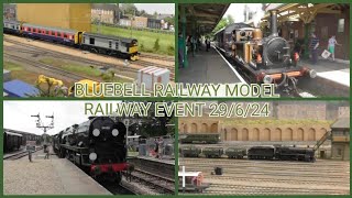 Bluebell Railway Model Railway Event 29th June 2024 [upl. by Aenneea]