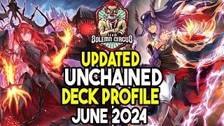 YuGiOh Unchained Deck Profile June 2024 [upl. by Harelda]