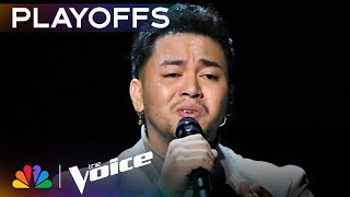 Sofronio Vasquez Shows His Spectacular Talent on quotCryingquot  The Voice Playoffs  NBC [upl. by Zeus]