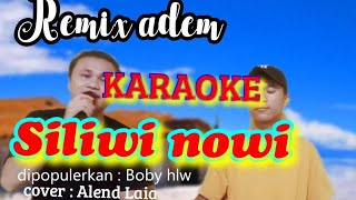 Siliwi nowi  KARAOKE NIAS  terbaru Alend laia [upl. by Eittel]