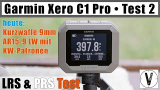 Garmin XERO C1 Pro • Test 2 mit Kurzwaffenmunition • Testwaffen Sig XFive amp Schmeisser AR159 [upl. by Francklyn]