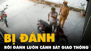 Người đàn ông đến chốt CSGT báo mình bị đánh sau đó đánh luôn cảnh sát giao thông [upl. by Abas119]