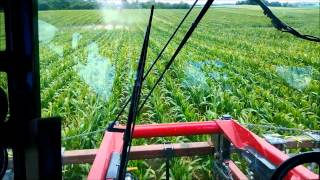 Destroying Male Seed Corn Rows with Miller Nitros [upl. by Malek269]