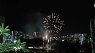 Bukit Panjang Town National Day Fireworks 8 Aug 2024 [upl. by Petunia]