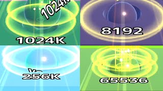 Ball Run Infinity 1024K 8192 256K 2048Keu 65536 [upl. by Sirois118]