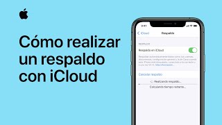 Cómo realizar un respaldo del iPhone iPad o iPod touch con iCloud – Soporte técnico de Apple [upl. by Erlandson402]