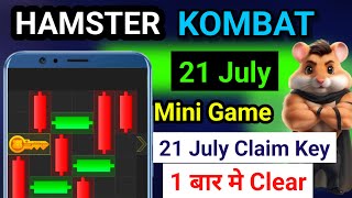 Hamster kombat 21 july mini game puzzle  Hamster kombat mini game 21 july puzzle mini game 21 key [upl. by Meingoldas]