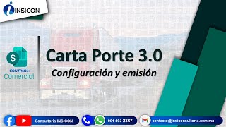 Carta Porte 30 en los sistemas CONTPAQi [upl. by Musihc]