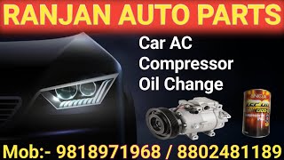 Car ac compressor oil change [upl. by Refinneg]