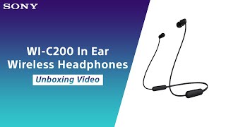 WIC200 Wireless Inear Headphones [upl. by Anilek]