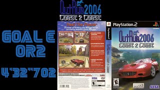 OutRun 2006 Coast 2 Coast PS2 OR2 Goal E 432quot702 4th place [upl. by Elimaj149]