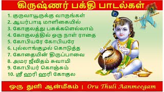 ஸ்ரீ கிருஷ்ண ஜெயந்தி  கோகுலாஷ்டமி பக்தி பாடல்கள்  தமிழ்  Lord Shri Krishnar Songs in Tamil [upl. by Rukna]