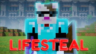 Minecraft But I Duel In Lifesteal Kit [upl. by Rexana]