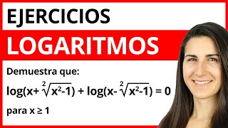 DEMUESTRA si se cumple esta Expresión LOGARÍTMICA 📝 Ejercicios de Logaritmos [upl. by Adniles]