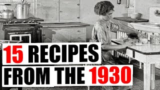 Frugal Recipes From the Great Depression A Delicious Trip Back in Time [upl. by Orville]