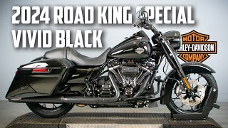 New 2024 HarleyDavidson® Road King® Special  Vivid Black [upl. by Bertila]