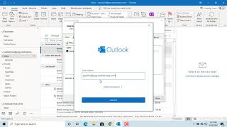 How to Add a New Email Account to Outlook  Office 365 [upl. by Rogovy]