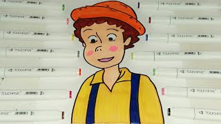 Drawing Tom Sawyer  Anime DrawHolic 096 [upl. by Loyce]