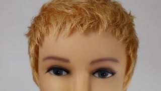 Razor Cut PIXIE HAIRCUT Tutorial [upl. by Garrison]