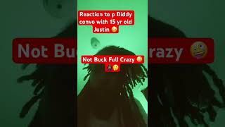 Reaction 2 P Diddy convo with Justin foryou pdiddy diddy shorts hiphop justinbieber [upl. by Courcy]