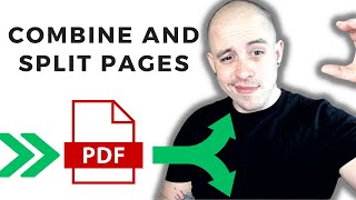 Combine and Split pages in a PDF Adobe Acrobat Pro [upl. by Eltsyek]