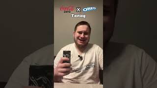 Coca Cola OREO Zero Sugar  Tasting youtubeshorts cocacola cocacolazero oreocookies shorts [upl. by Rosella]