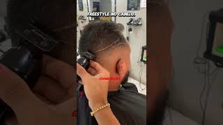 Freestyle no cabelo barbershop barbearia barber cabelo [upl. by Brandyn]