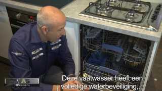 Indesit DIFP 68T1AEU 60 cm vaatwasser Integreerbaar 14 couverts display en startuitstel [upl. by Cirdor]