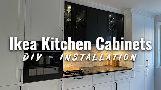 How to install ikea kitchen cabinets  Install yourself amp save money 👍 Ikea Metod system  Axstad [upl. by Cati]