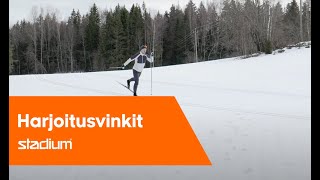 Perinteinen hiihto Harjoitusvinkit Ä± Stadiumin hiihtokoulu [upl. by Rebeh]