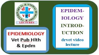 Epidemiology Introduction video by drvet [upl. by Adnuhser287]