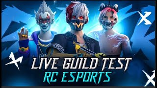 RC ESPORTS GUILD TEST 1v3 AND ROOMS [upl. by Buyer929]