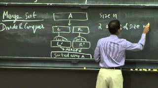 Lecture 3 Insertion Sort Merge Sort [upl. by Norraf487]