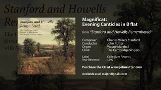 Magnificat Evening Canticles in B flat  CV Stanford John Rutter W Marshall Cambridge Singers [upl. by Lazos]