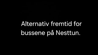 Alternativ fremtid for bussene på Nesttun [upl. by Aguie170]