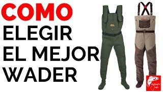 CÓMO ELEGIR EL WADER CORRECTO 😱 DESCUBRI 3 TIPOS MIRA EL VÍDEO 🎣🐟PESCA CON MOSCA  FLY FISHING [upl. by Shalna]