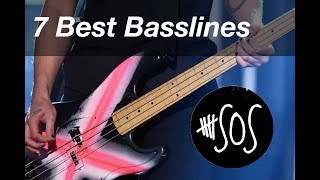 7 Best 5 Seconds of Summer Bass Lines [upl. by Justinn252]