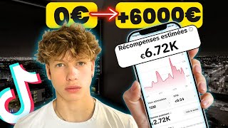 Comment je fais 6723€ par mois avec TikTok [upl. by Mychal]