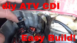 Simple Battery Powered CDI ATV Ignition Easy Build Great for Troubleshooting [upl. by Anrat860]