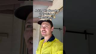 How other Tradies view Electricians ⚡️ [upl. by Ynabe]