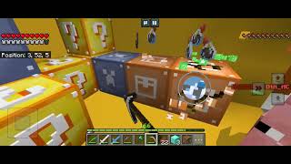 aku akan survival lucky block one block di minecraft part 1 [upl. by Lleihsad]