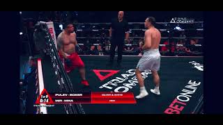 Kubrat Pulev KNOCKS OUT Frank Mir in Round 1 Shorts  Triad Combat [upl. by Aihsinat]