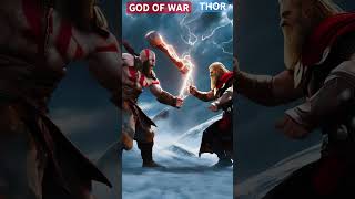 GOD OF WAR Cratos vs thor AI ai thor godofwar cratos кратос [upl. by Ahsiruam934]