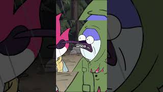 Mordecai And Rigby save Margaret regularshow shorts cartoonnetwork [upl. by Eedeed884]