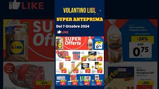 volantino Lidl dal 7 ottobre 2024 ✅ Offerte Casa cura e SilverCrest 🔥 lidl anteprima short [upl. by Leicester333]