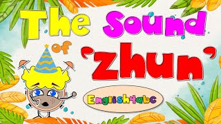 The Sound of zhun Suffix  When sion sounds like zhun  Phonics Mix [upl. by Ahsiadal]