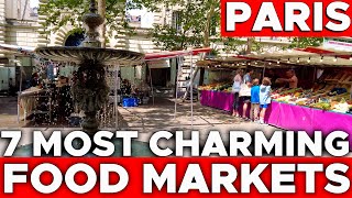 Shopping Like A Parisian Unveiling the Charms of 7 Food Markets [upl. by Adnilra]