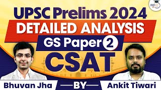 UPSC CSAT 2024 Solved Paper  GS 2 Paper Solution 2024  Answer Key  StudyIQ IAS [upl. by Paluas]